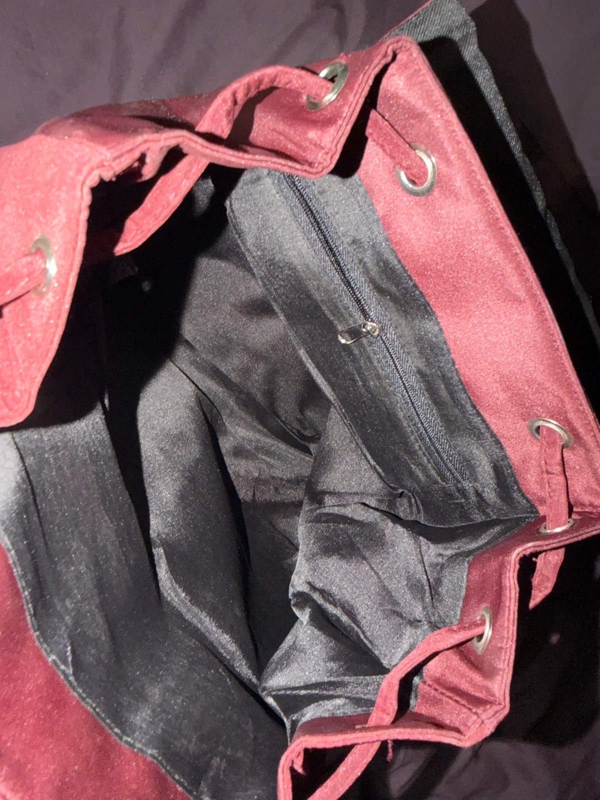 Sac à dos bordeaux dragon asiatique vintage – Multi-poches – Femme/Homme – Sans marque – taille Taille unique 5