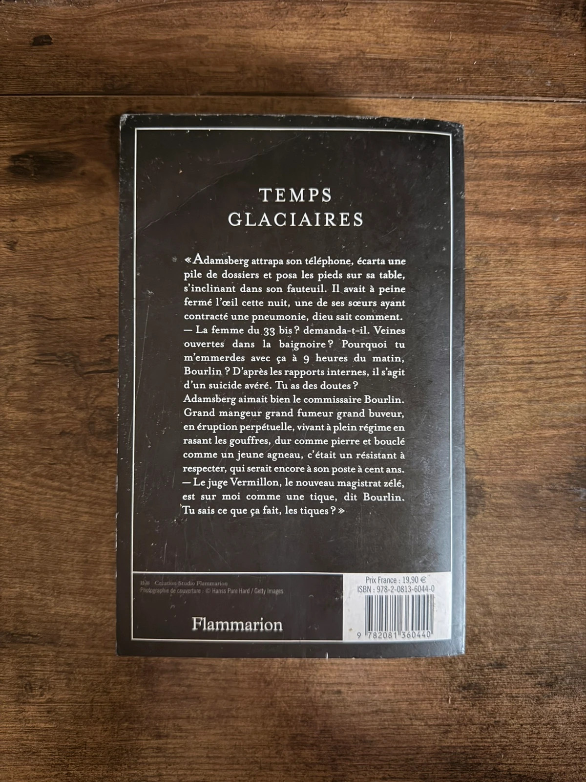 Fred Vargas – Temps glaciaires – Roman policier – Flammarion 2