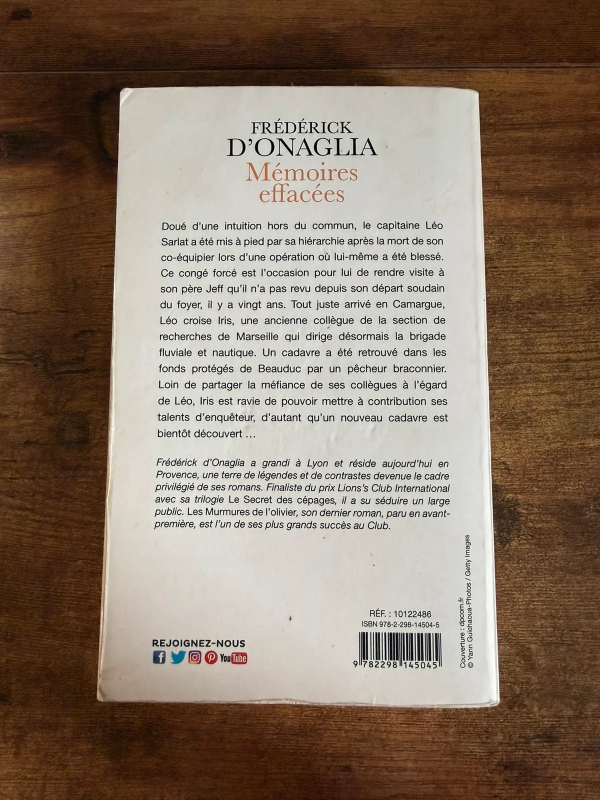 Frédérick d’Onaglia – Mémoires effacées 3