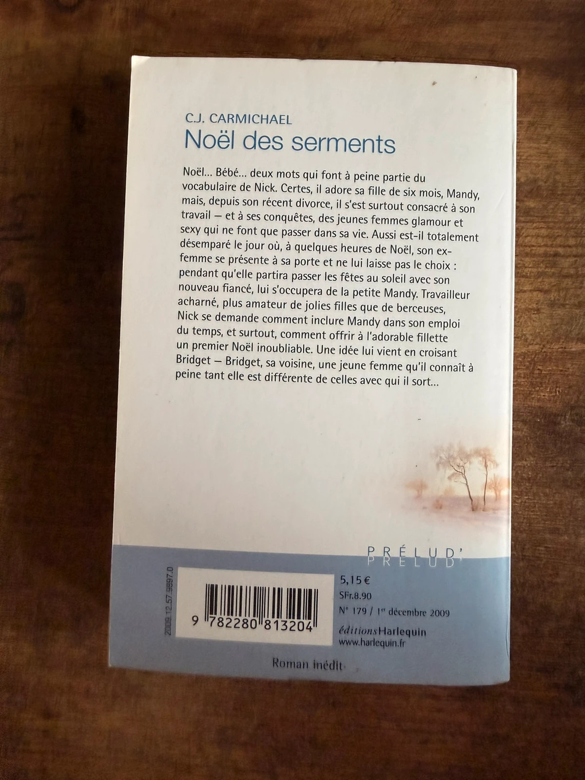 Noël des serments – C.J. Carmichael (Harlequin) 2