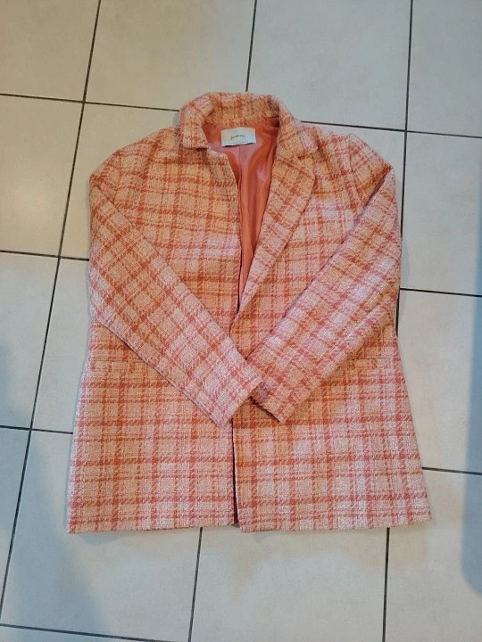 Veste Stradivarius à carreaux