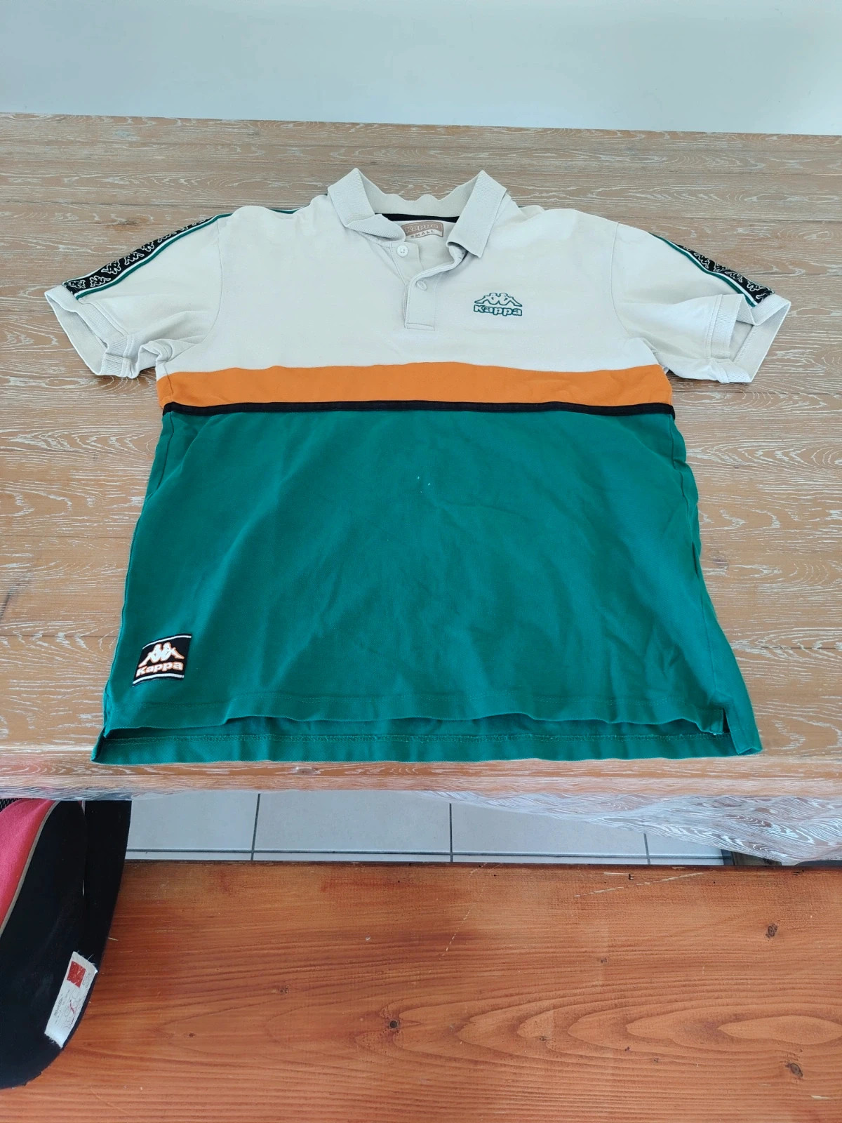 Polo Kappa Color Block Rétro – RETRO STAGE – taille S