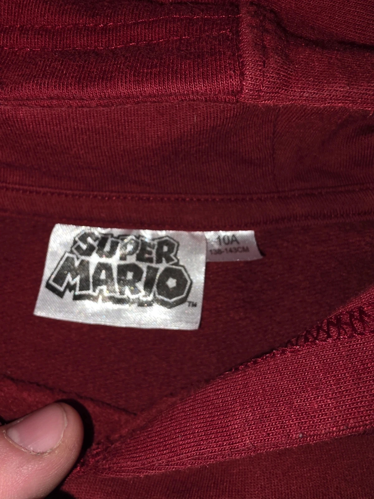 Sweat à capuche Super Mario – Super Mario – taille 10 ans / 140 cm 3