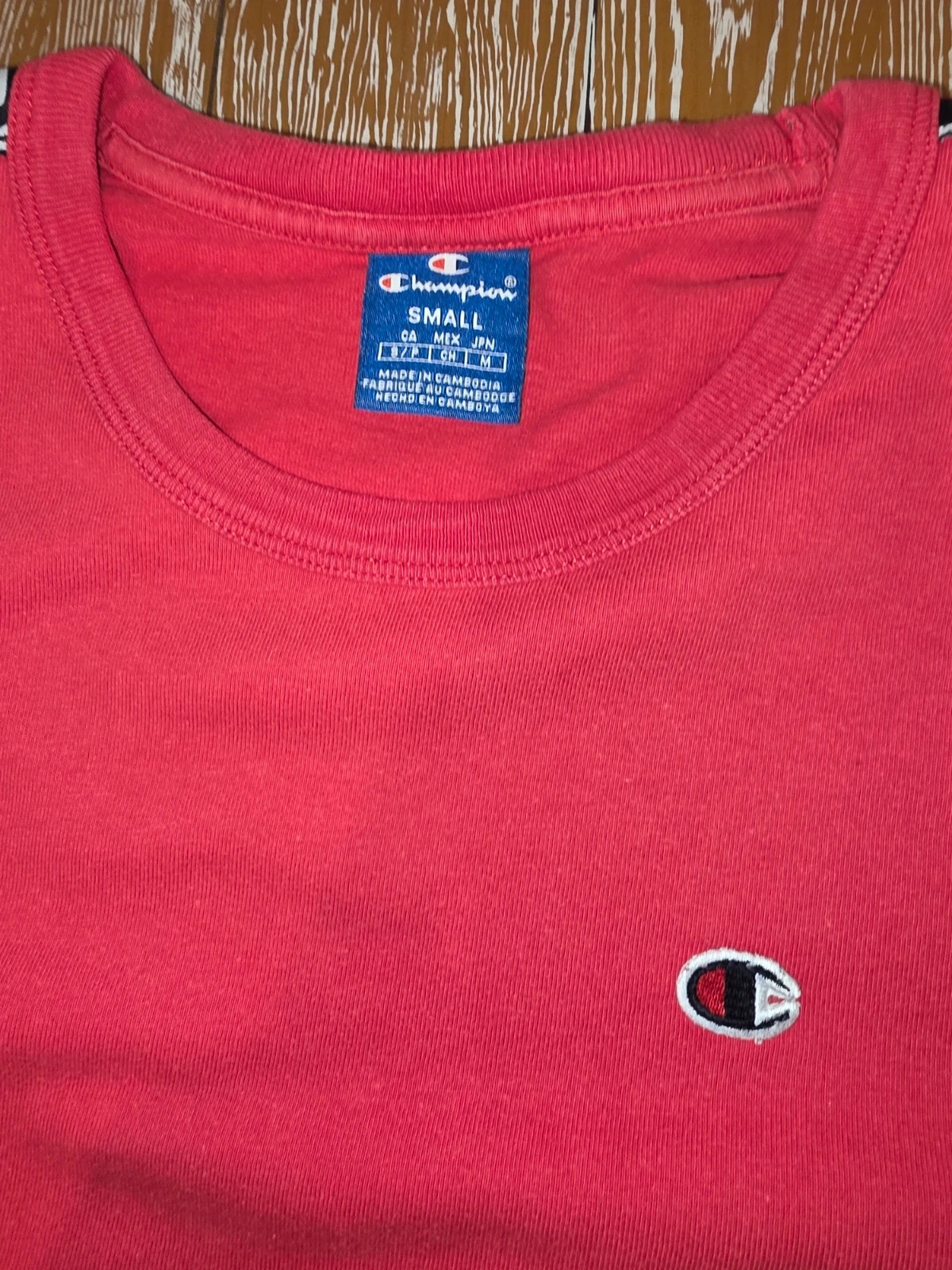 T-shirt Champion à bandes logotées – Champion – taille S 4