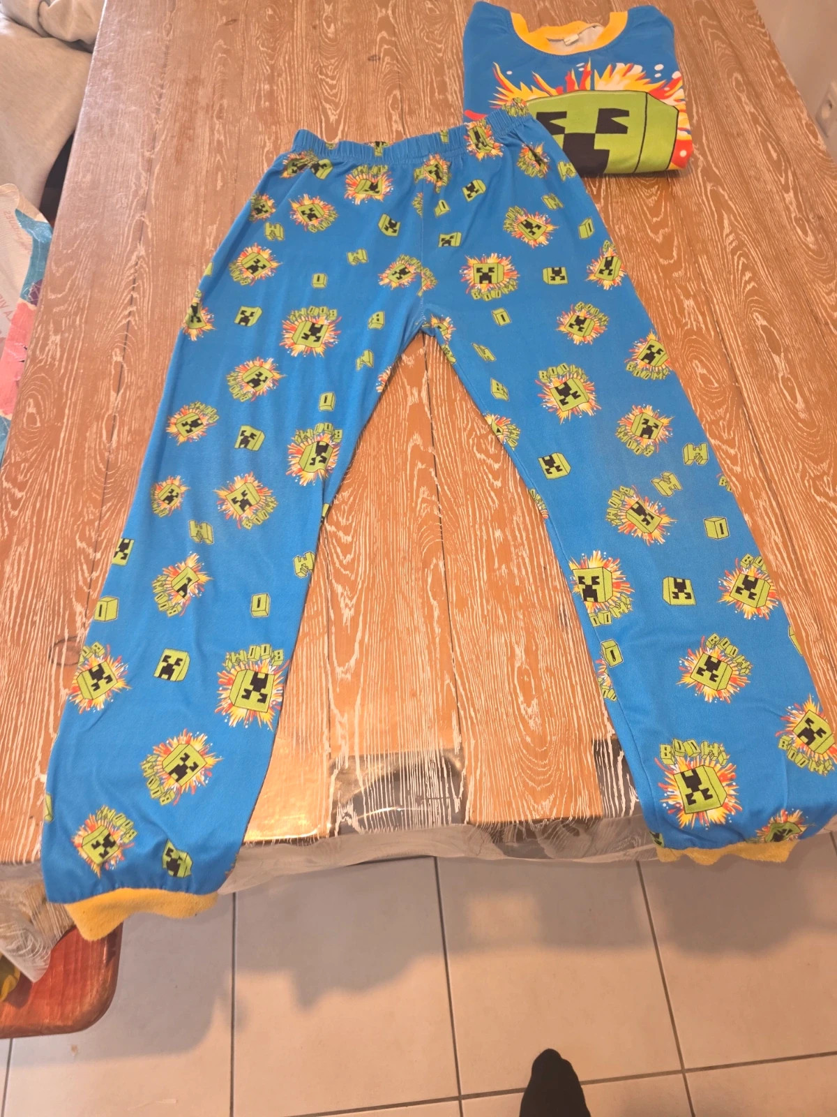 Pyjama minecraft – Minecraft – taille 10 ans / 140 cm 3