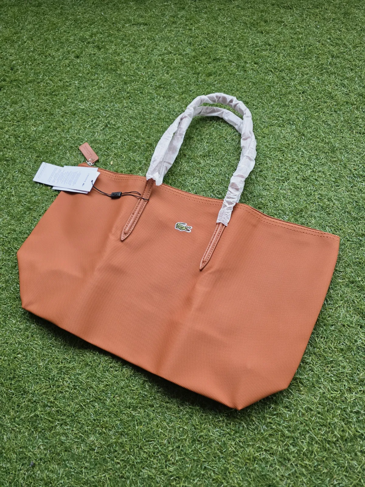 Sac Lacoste taille L marron 