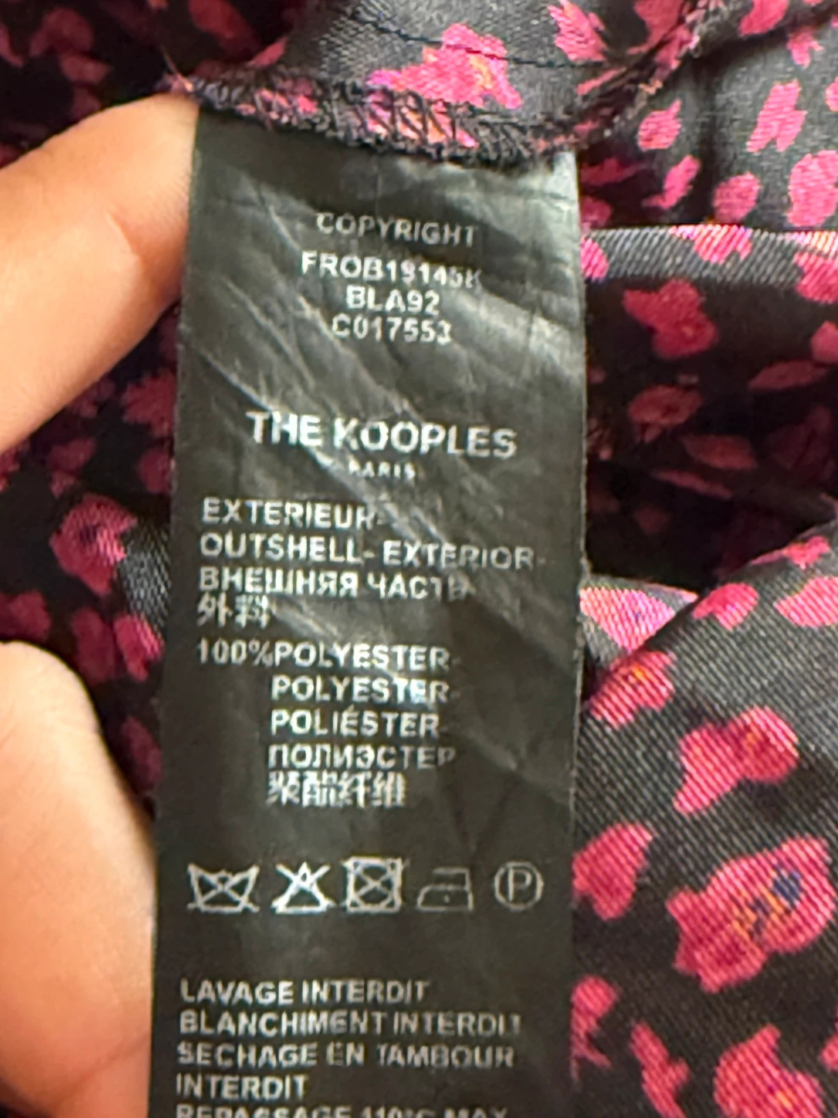 Robe the kooples – The Kooples – taille S / 36 / 8 5