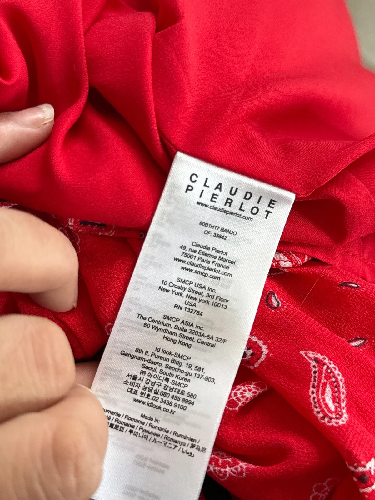 💄 Haut Claudie pierlot – Claudie Pierlot – taille S / 36 / 8 5