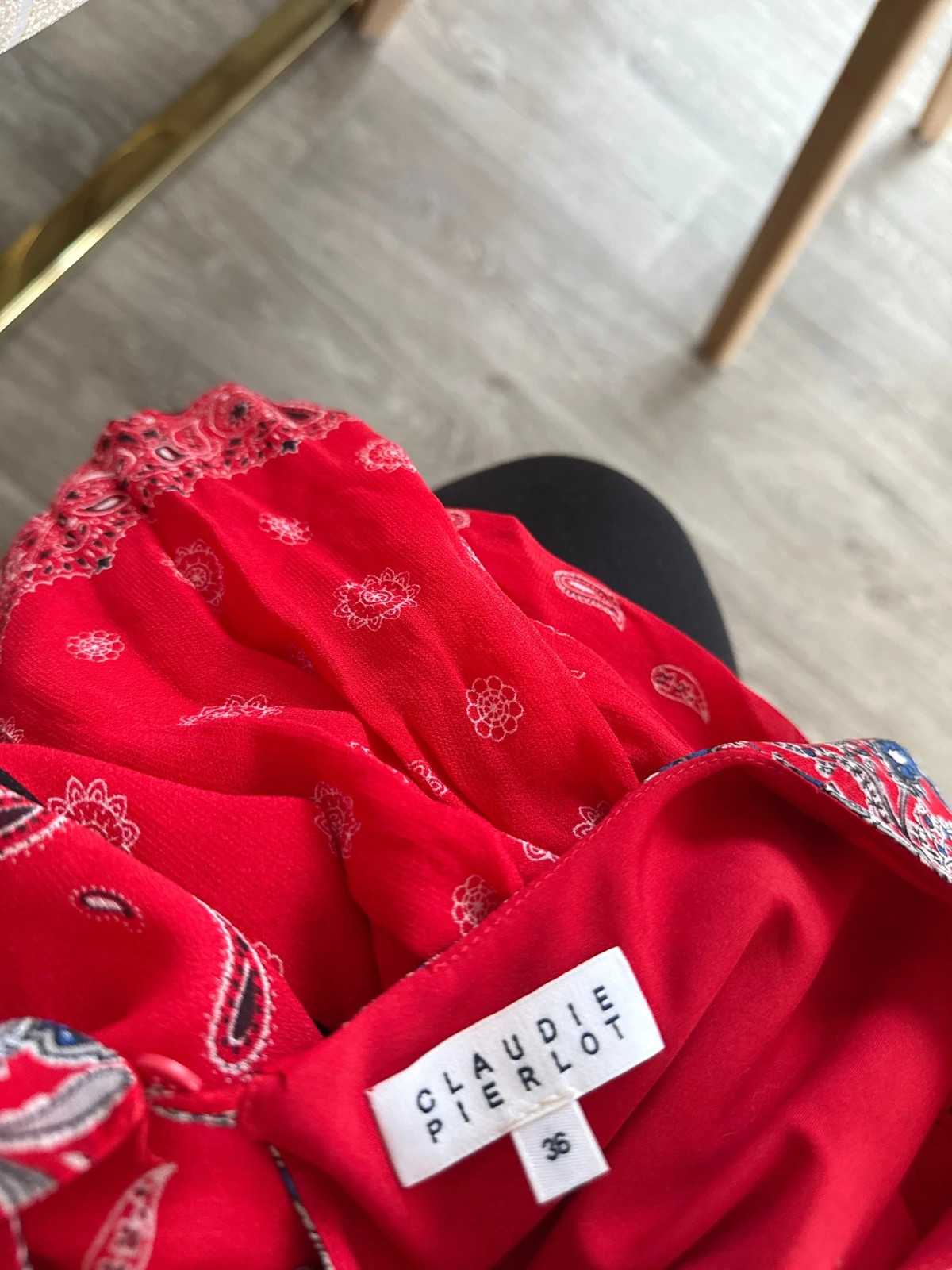 💄 Haut Claudie pierlot – Claudie Pierlot – taille S / 36 / 8 4