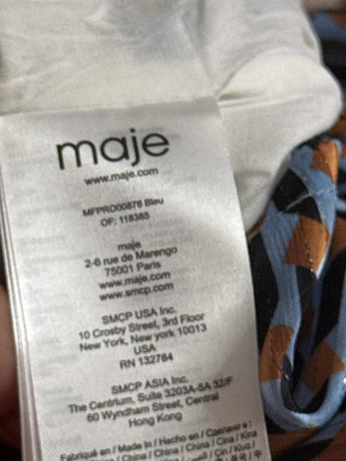 🟦 Robe Maje – Maje – taille S / 36 / 8 5