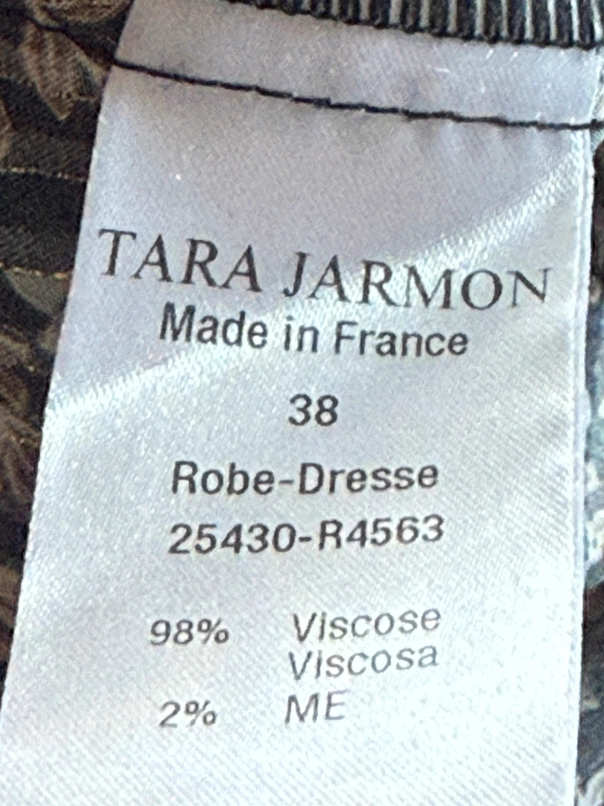 🫑 Robe tara jarmon – Tara Jarmon – taille M / 38 / 10 5