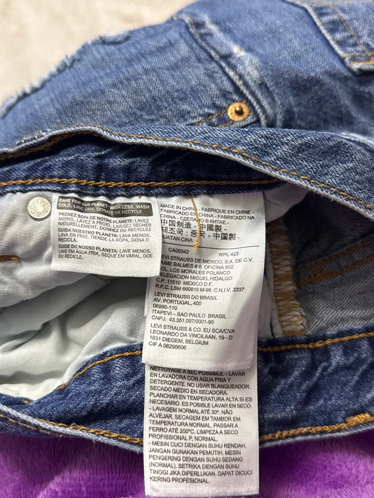 Short levi’s 501 – Levi's – taille S / 36 / 8 5