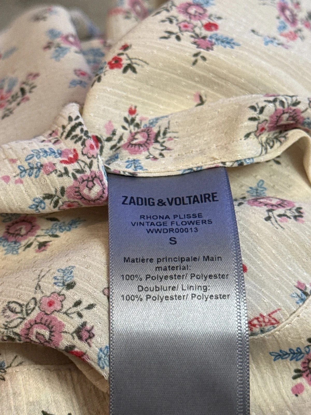 🌴 Robe zadig & voltaire – Zadig & Voltaire – taille S / 36 / 8 5