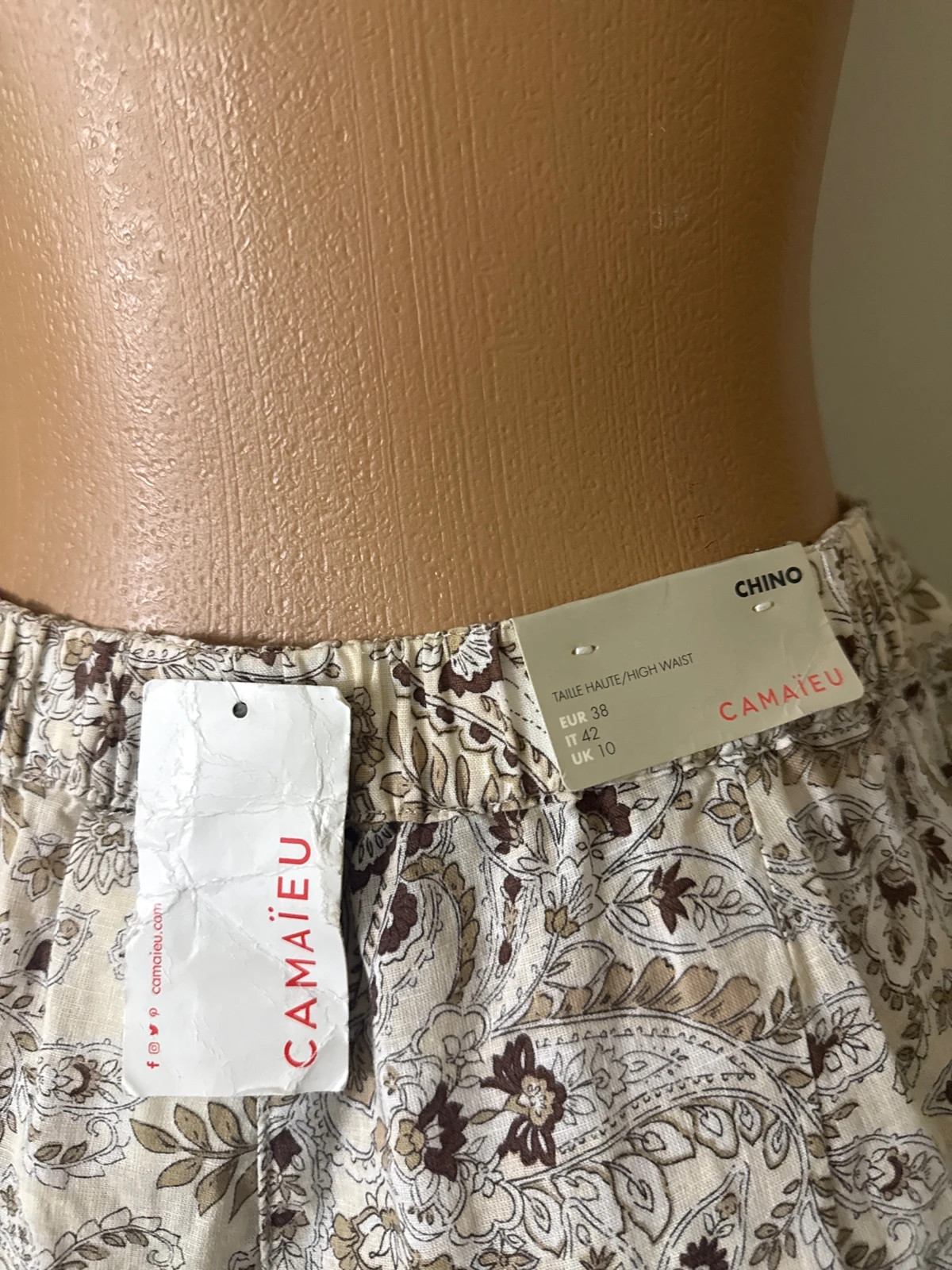 🦺 Pantalon camaïeu – Camaïeu – taille M / 38 / 10 4