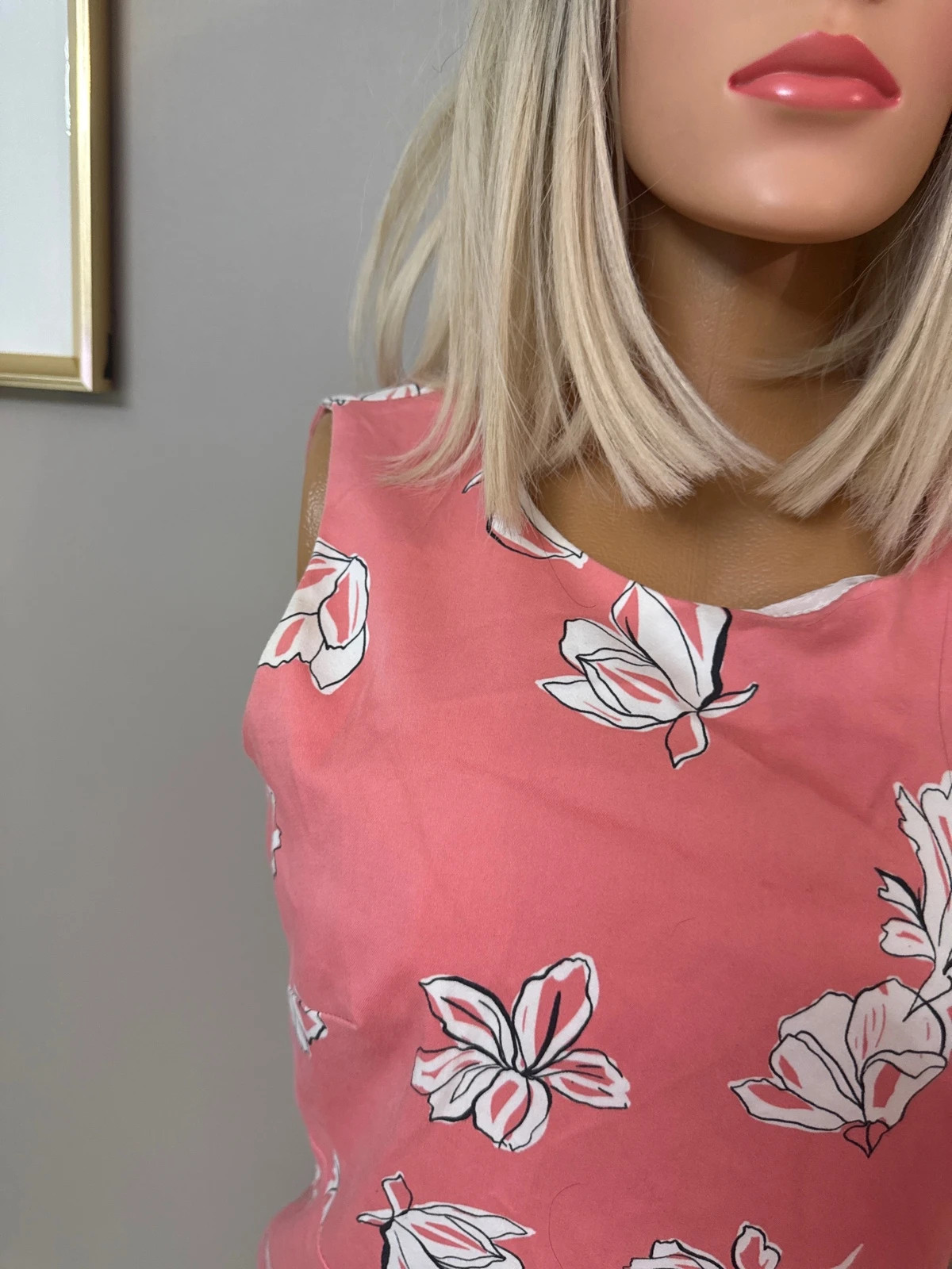 🌴 Robe caroll – Caroll – taille L / 40 / 12 2