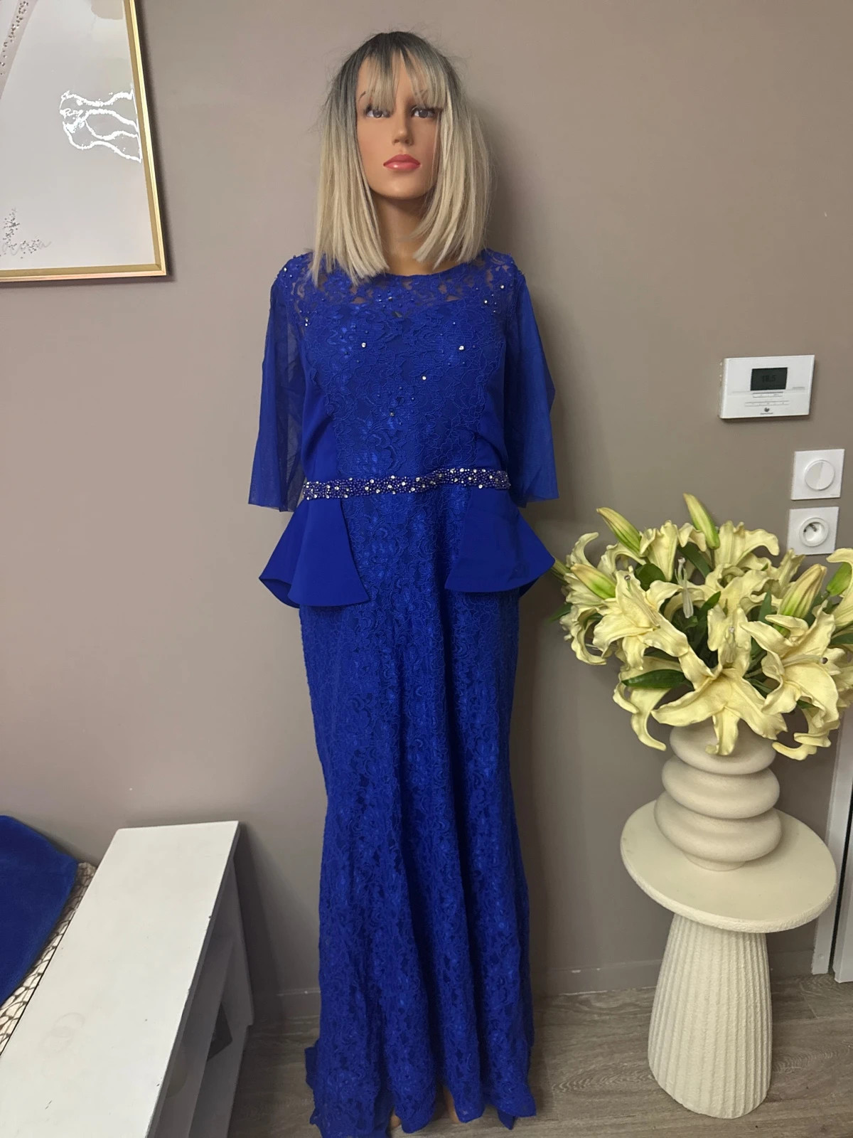 Robe de soirée vizon – Vizon – taille XXL / 44 / 16