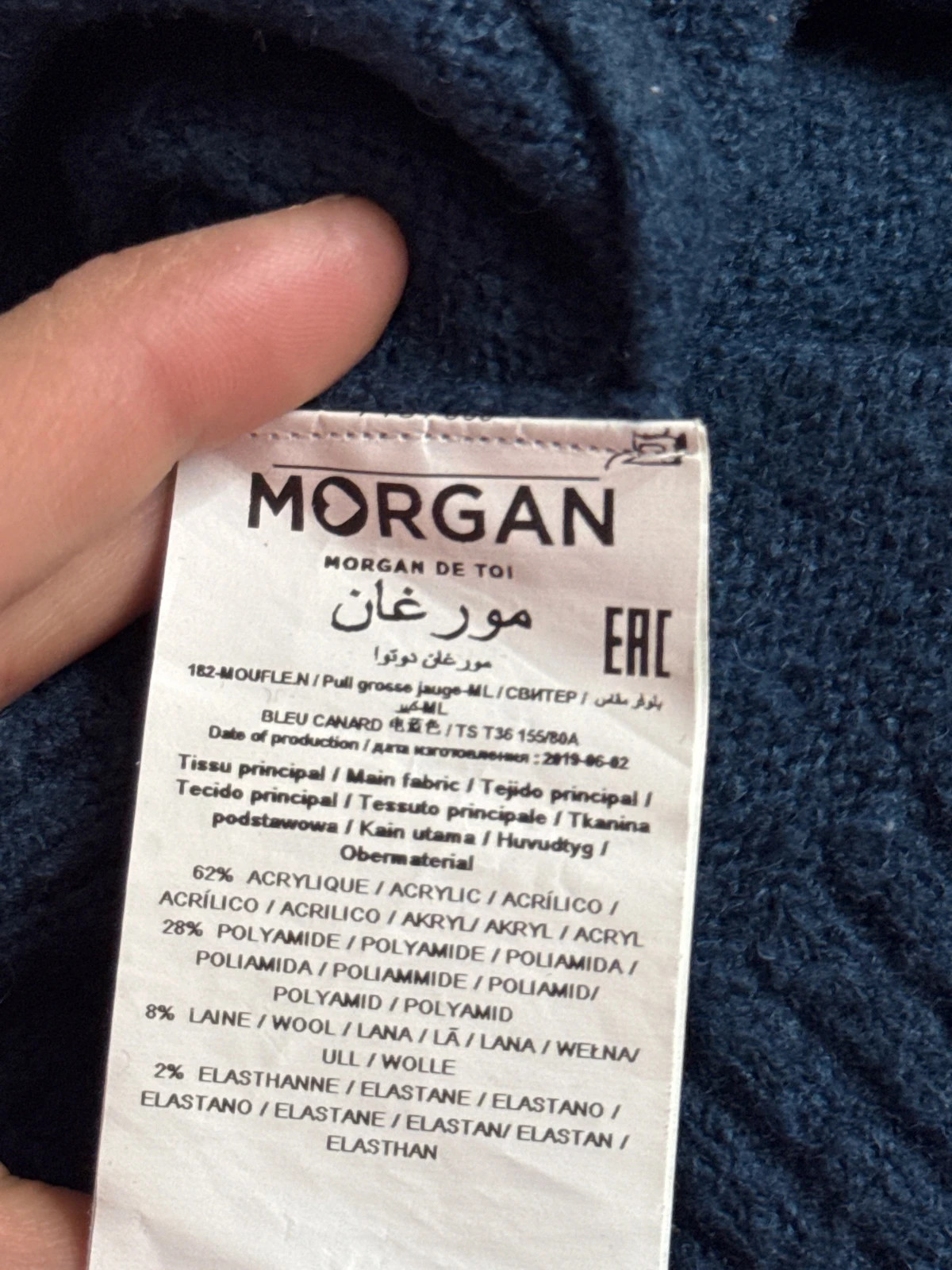 🌴 Pull Morgan – Morgan – taille S / 36 / 8 5