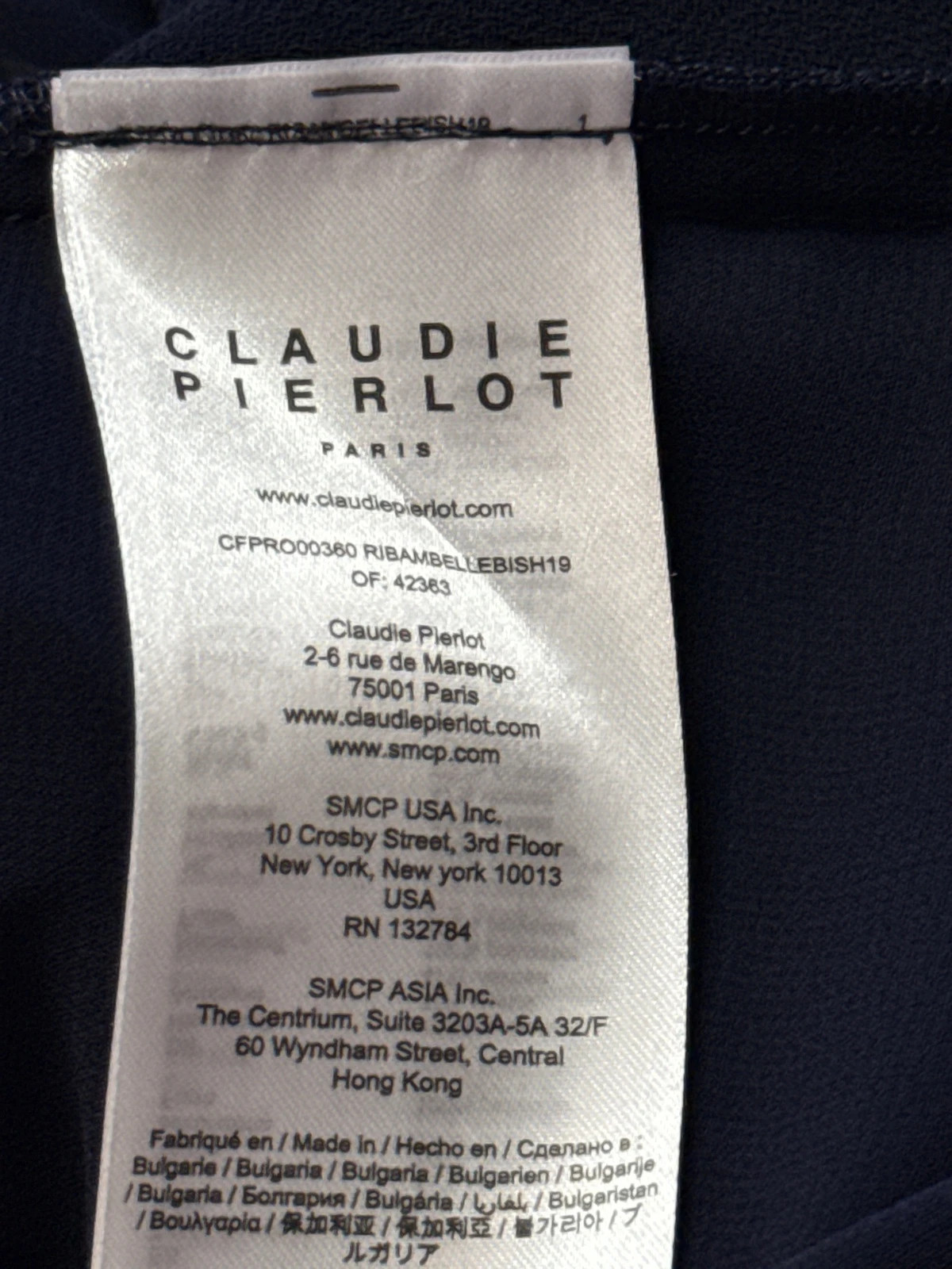 🟩 Robe Claudie pierlot – Claudie Pierlot – taille S / 36 / 8 4