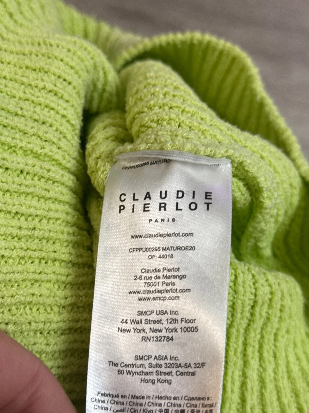 🫑 Pull Claudie pierlot – Claudie Pierlot – taille S / 36 / 8 5