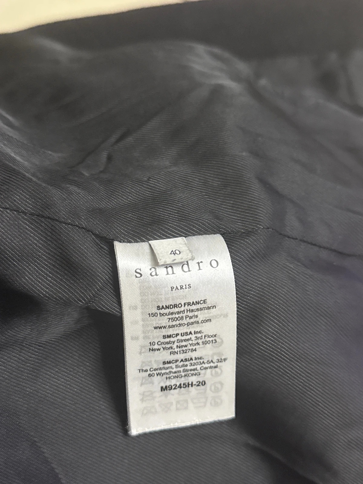 Manteau Sandro – Sandro – taille L / 40 / 12 5