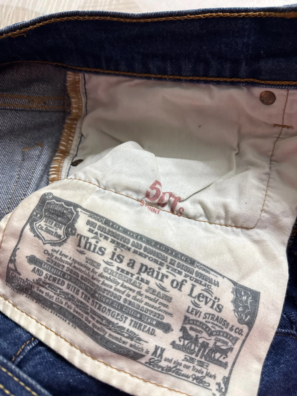 🟩 Jean levi’s 501 – Levi's – taille S / 36 / 8 4