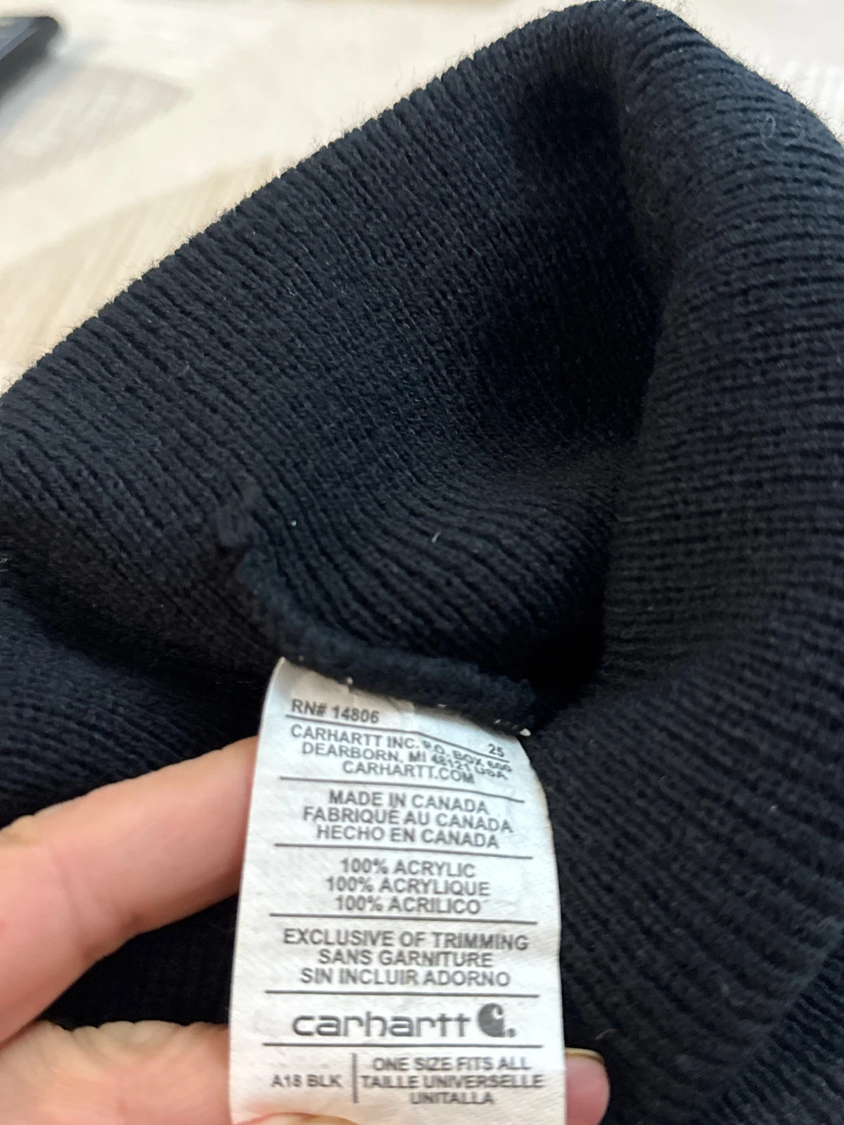 🌵 Bonnet Carhartt – MIXTE – taille Taille unique 4