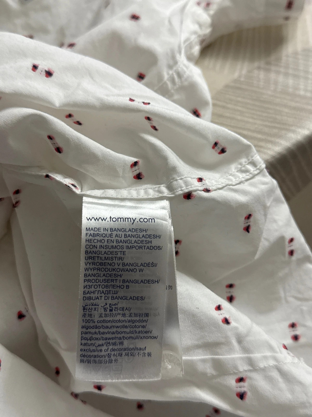 🩶 Chemise tommy Hilfiger – Tommy Hilfiger – taille XS 5