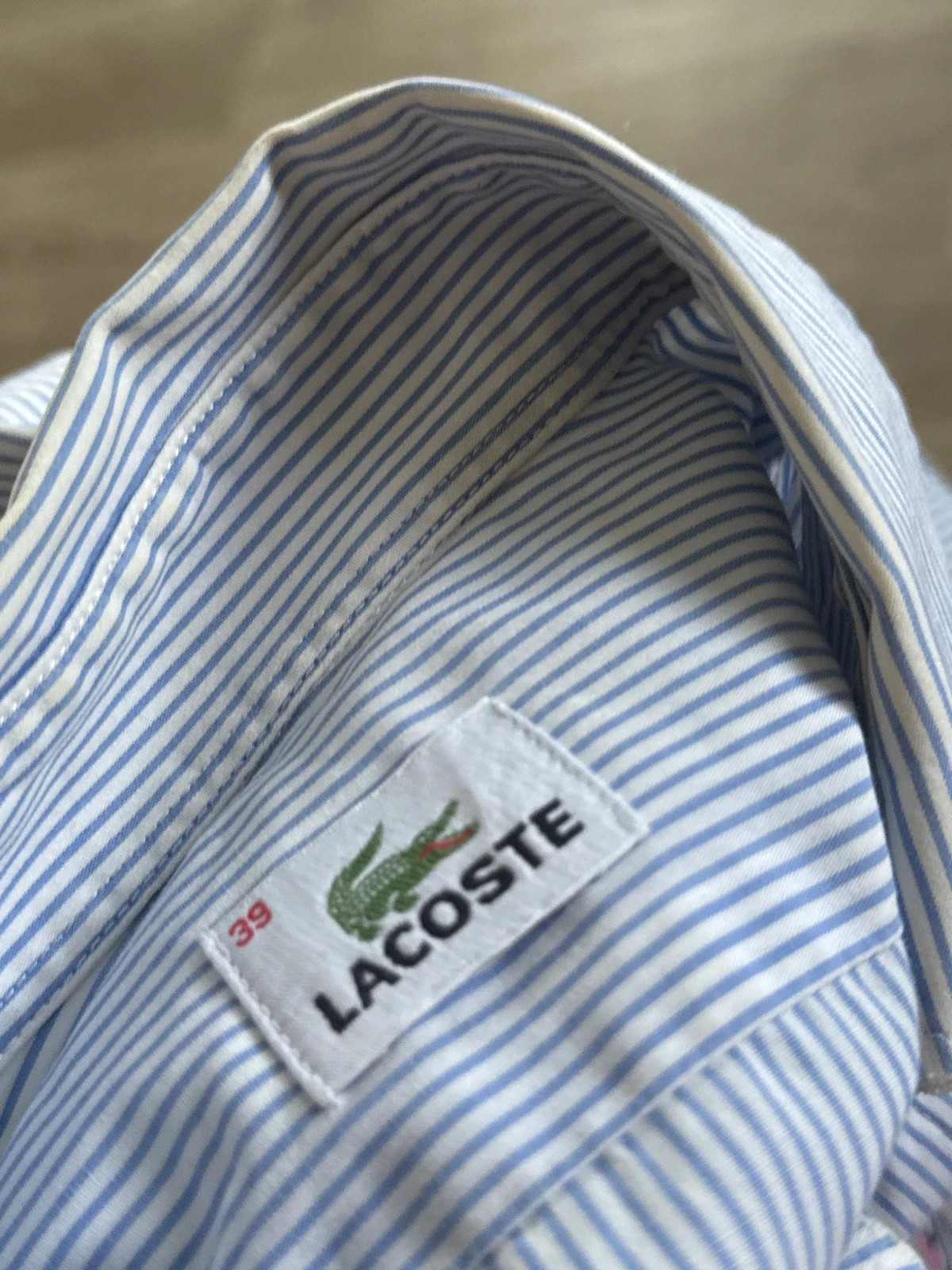 🍍 Chemise Lacoste – Lacoste – taille 38 cm 4