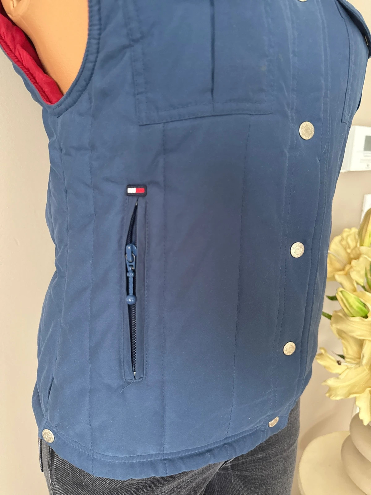 🟫 Veste sans manche tommy Hilfiger – Tommy Hilfiger – taille S / 36 / 8 2