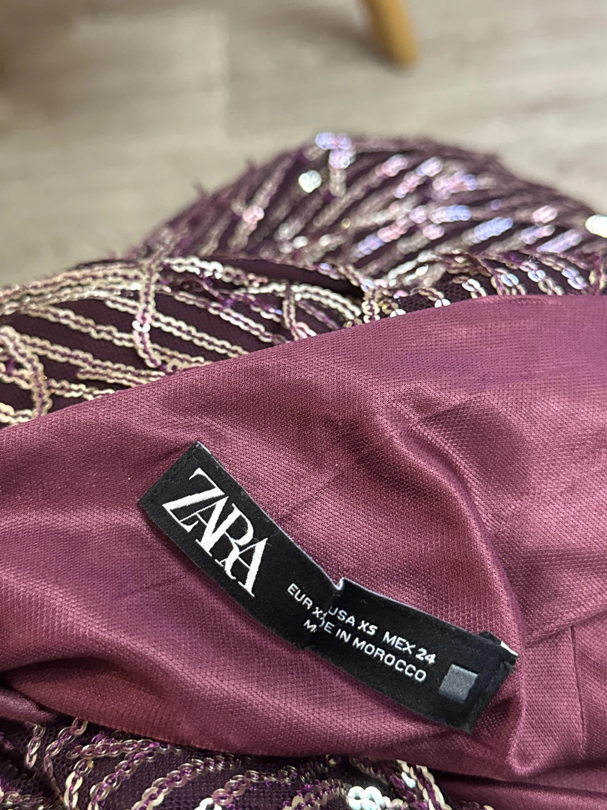 🫑 Robe de soirée Zara – Zara – taille S / 36 / 8 4