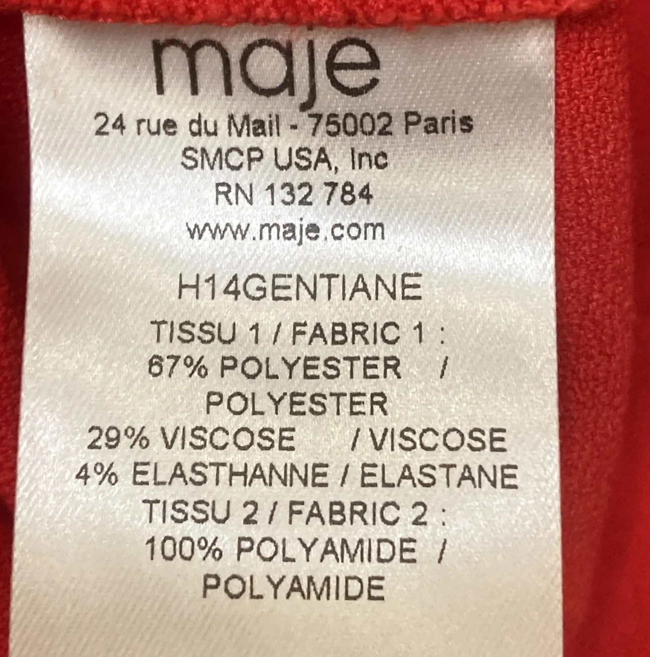 🍍 Robe maje – Maje – taille M / 38 / 10 4