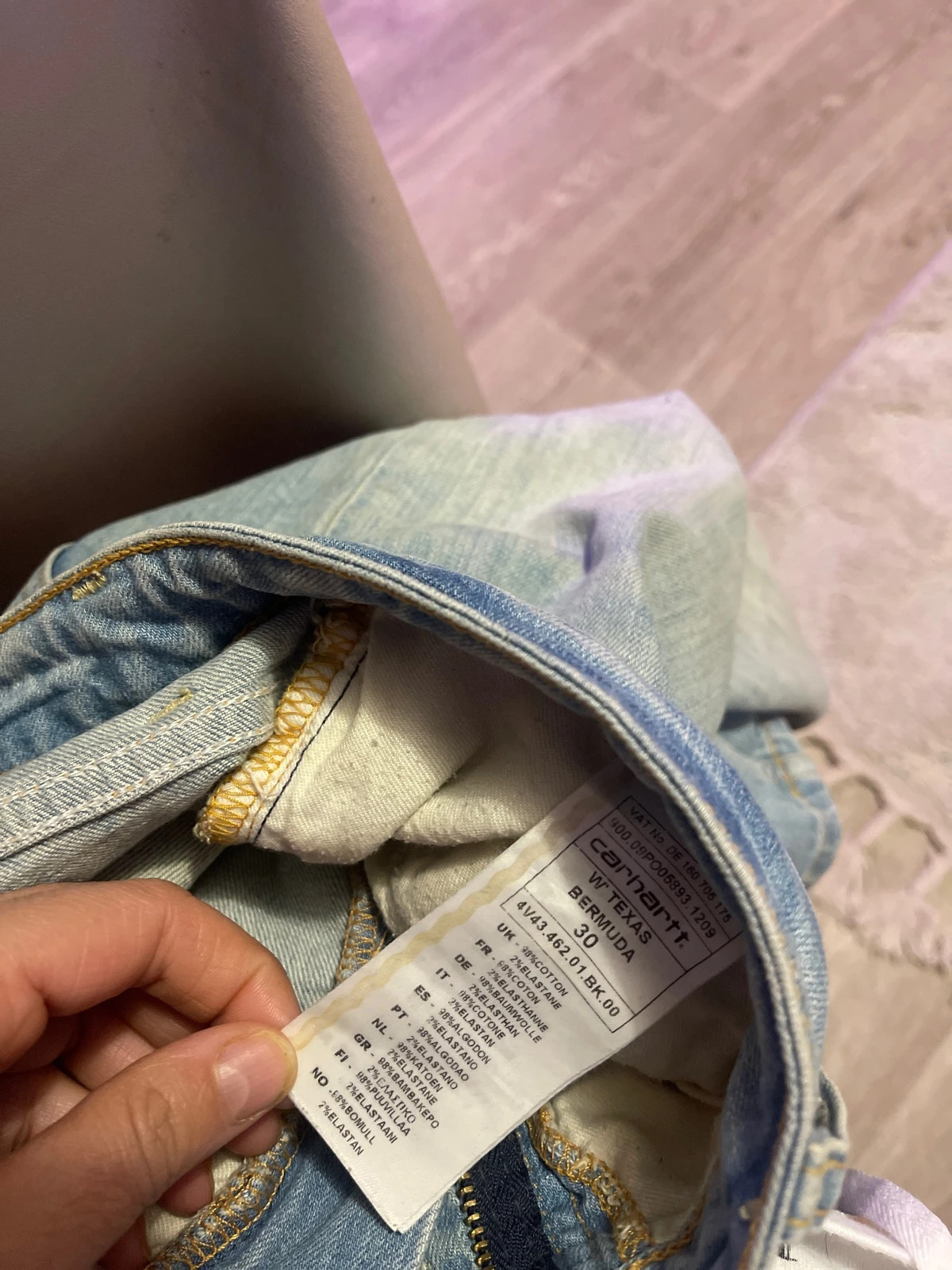 🟪 Short Carhartt – Carhartt – taille W30 | FR 40 4