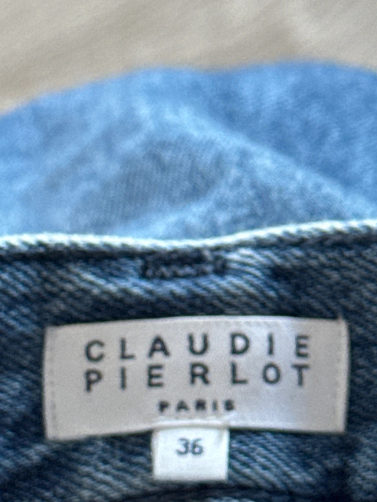🎀 Jean Claudie pierlot – Claudie Pierlot – taille S / 36 / 8 4