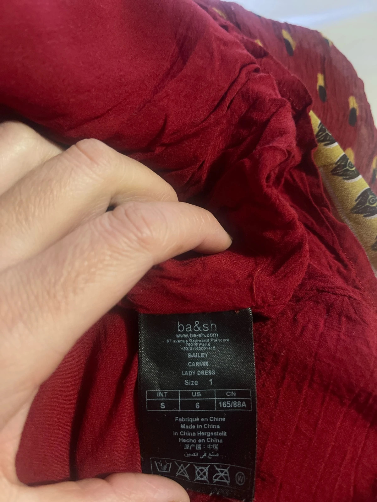 🌽 Robe ba&sh – Ba&sh – taille S / 36 / 8 5