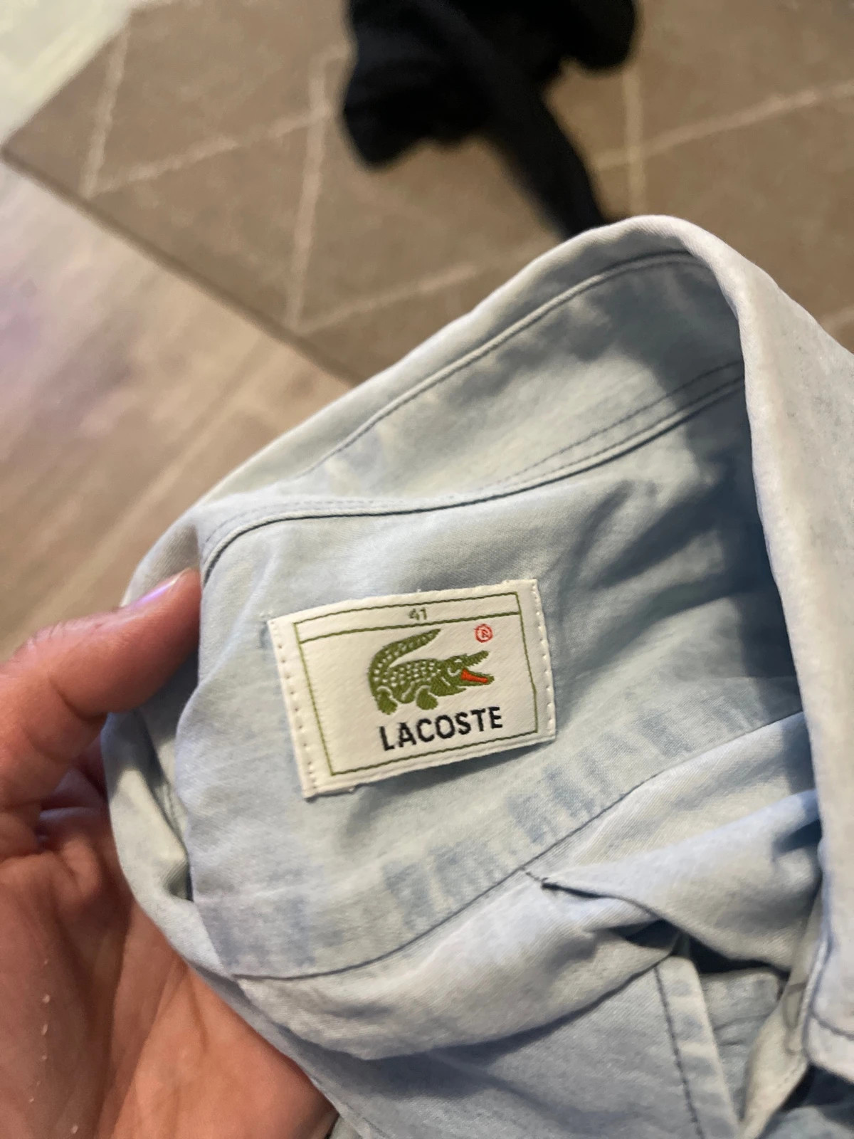 Chemise Lacoste 🩶 – Lacoste – taille L 4