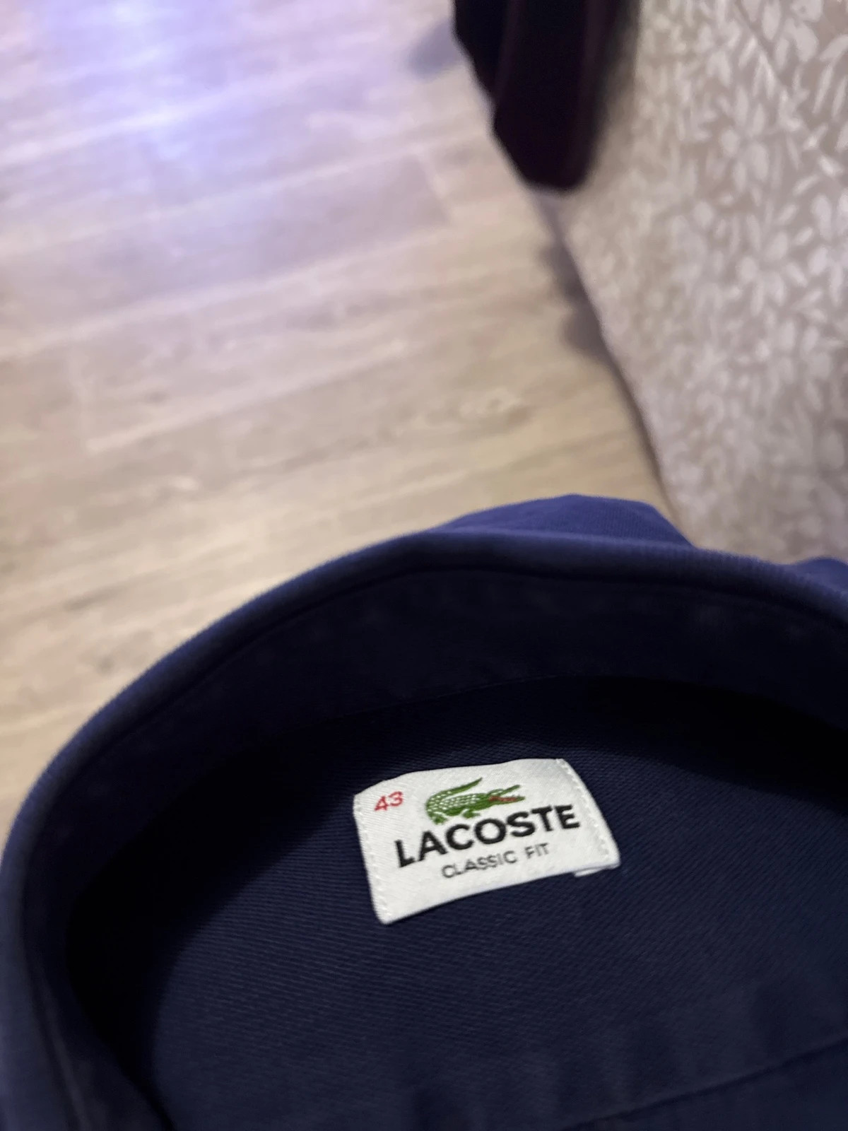 🦋 Chemise Lacoste – Lacoste – taille 42 cm 4