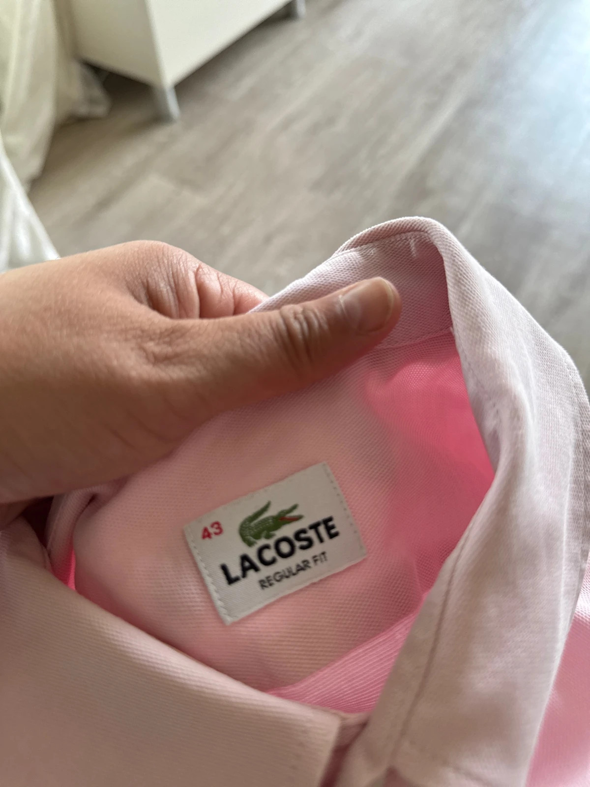🟫 Chemise Lacoste – Lacoste – taille 42 cm 5