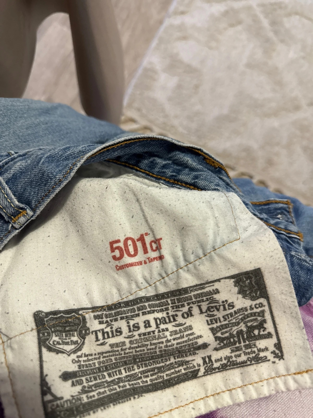 🍎 Jean levi’s 501 – Levi's – taille S / 36 / 8 5