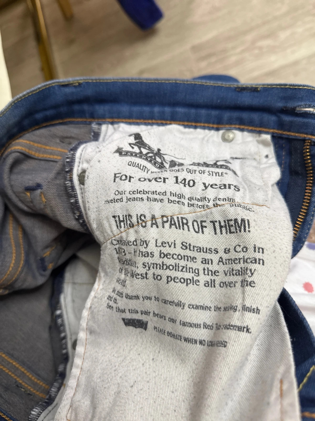🫑 Jean levi’s 520 – Levi's – taille S / 36 / 8 4