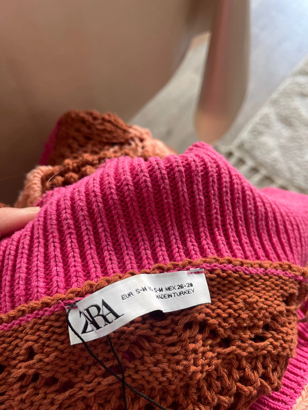 🟦 Haut crochet Zara – Zara – taille M / 38 / 10 4