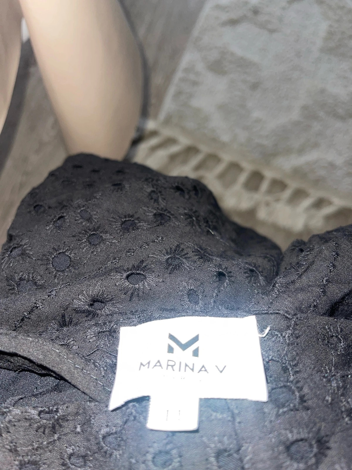 🍋 Pantalon dentelle marina V – Marina – taille S / 36 / 8 4