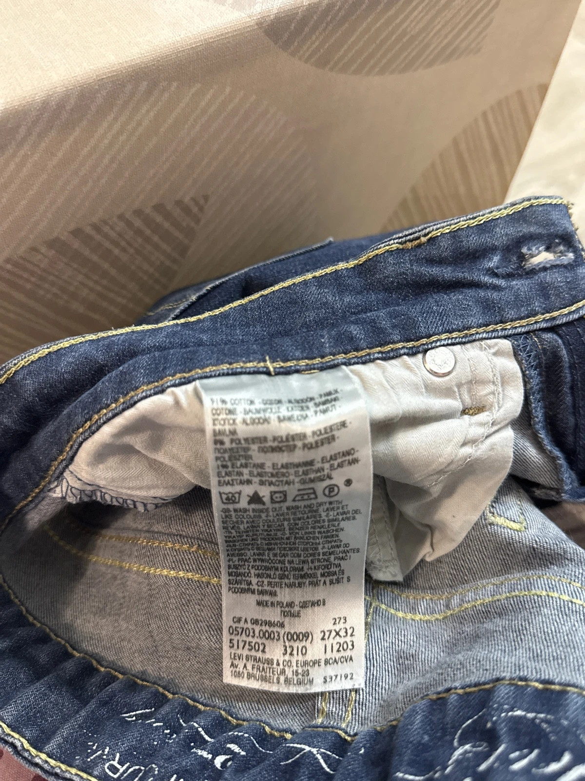 🟫 Jean levi’s – Levi's – taille S / 36 / 8 5