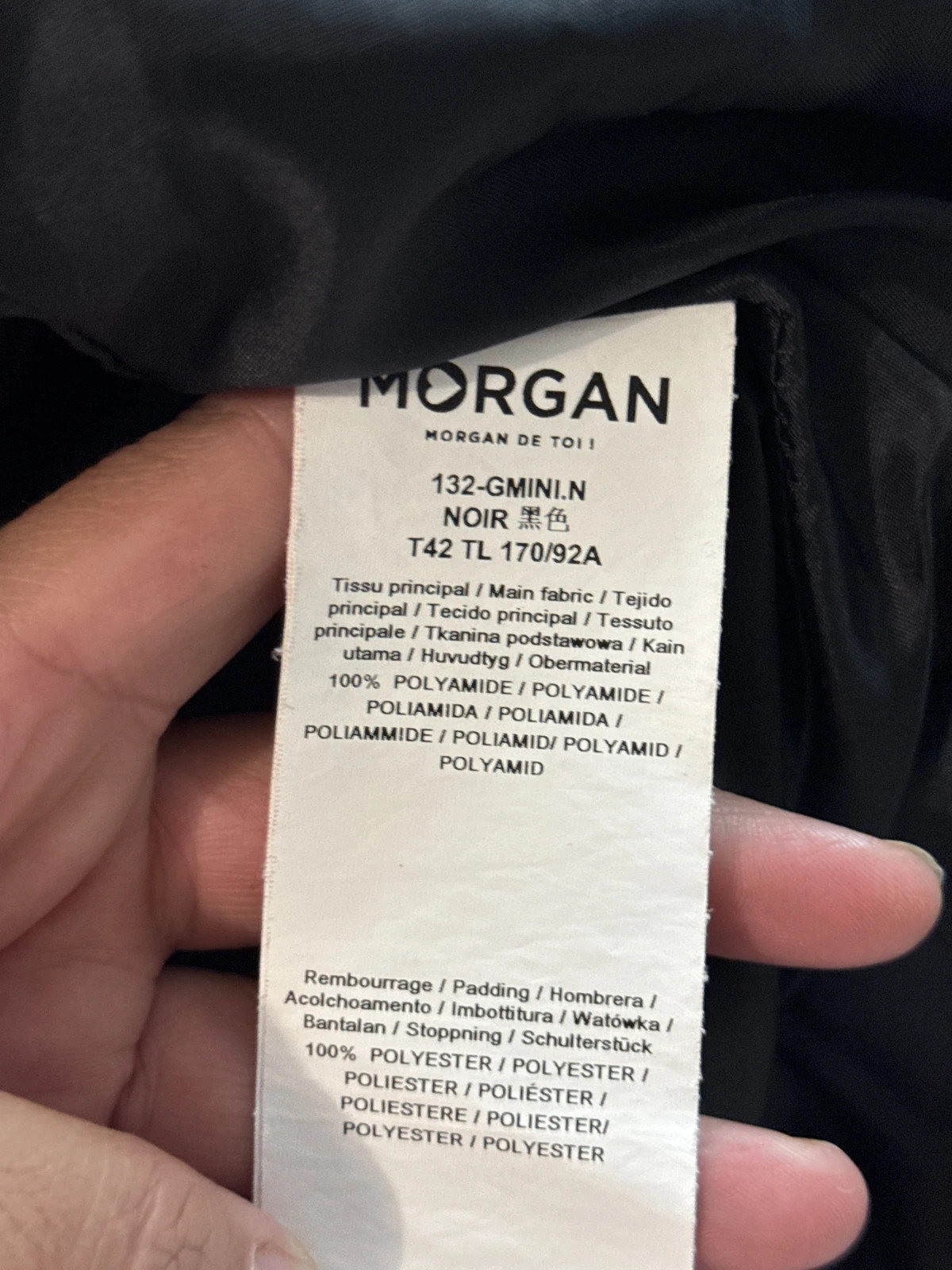 Veste Morgan – Morgan – taille L / 40 / 12 5