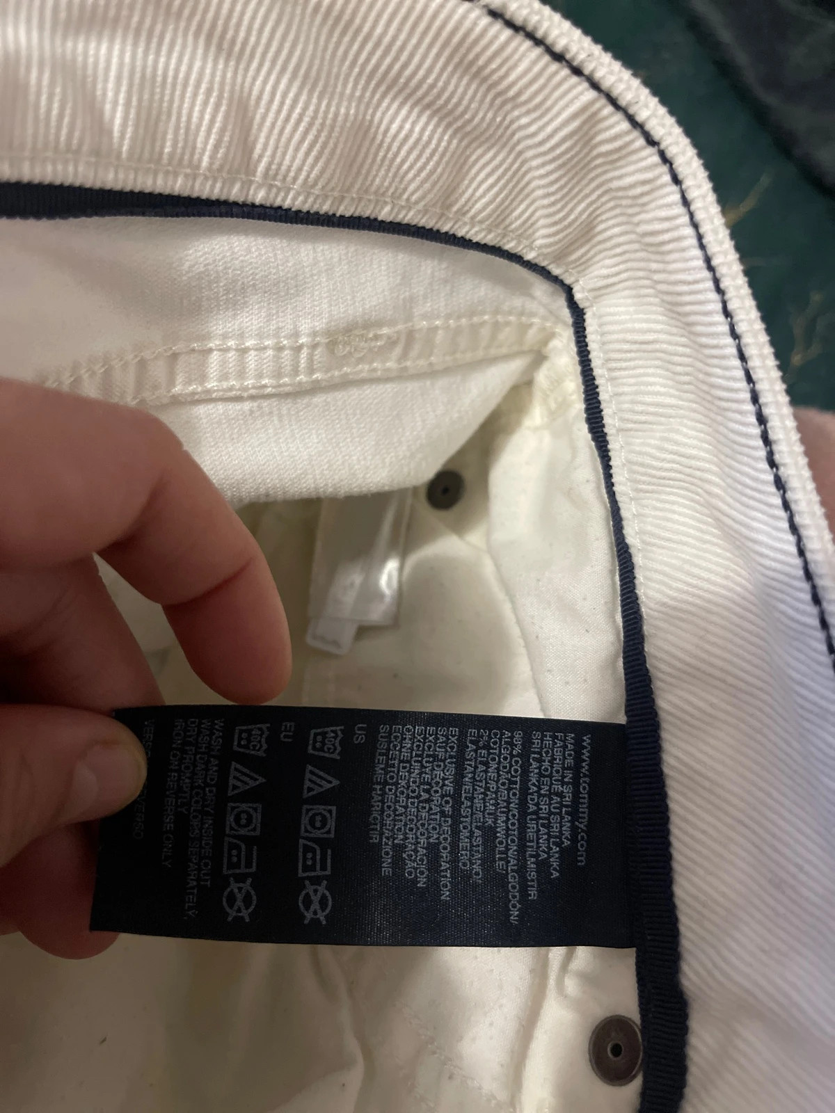 🟩 Pantalon tommy Hilfiger – Tommy Hilfiger – taille L / 40 / 12 5