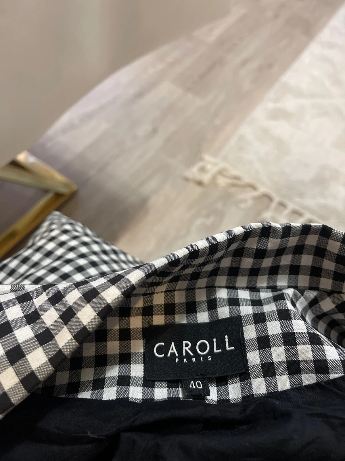🪷 Blazer caroll – Caroll – taille L / 40 / 12 4