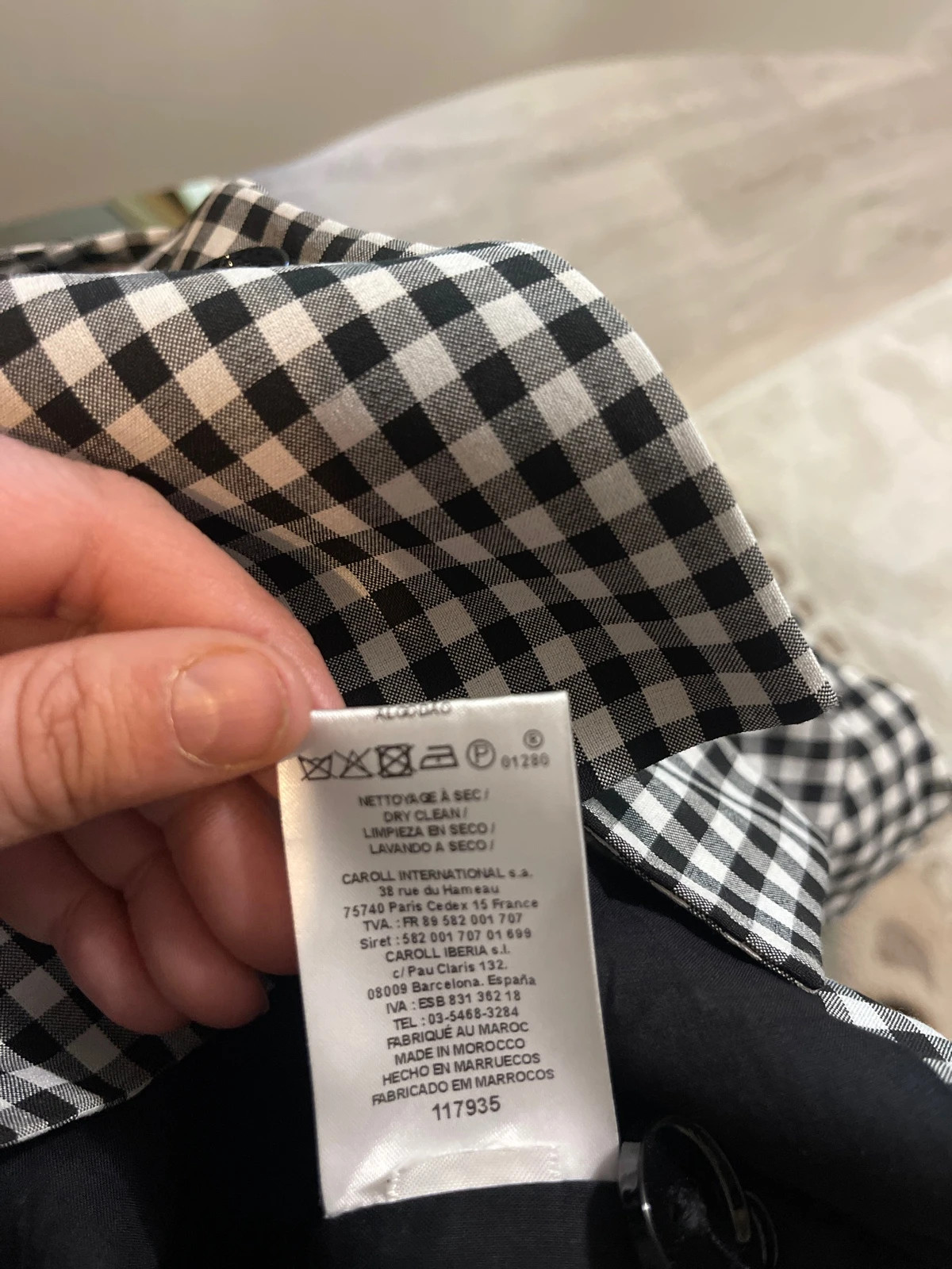 🪷 Blazer caroll – Caroll – taille L / 40 / 12 5