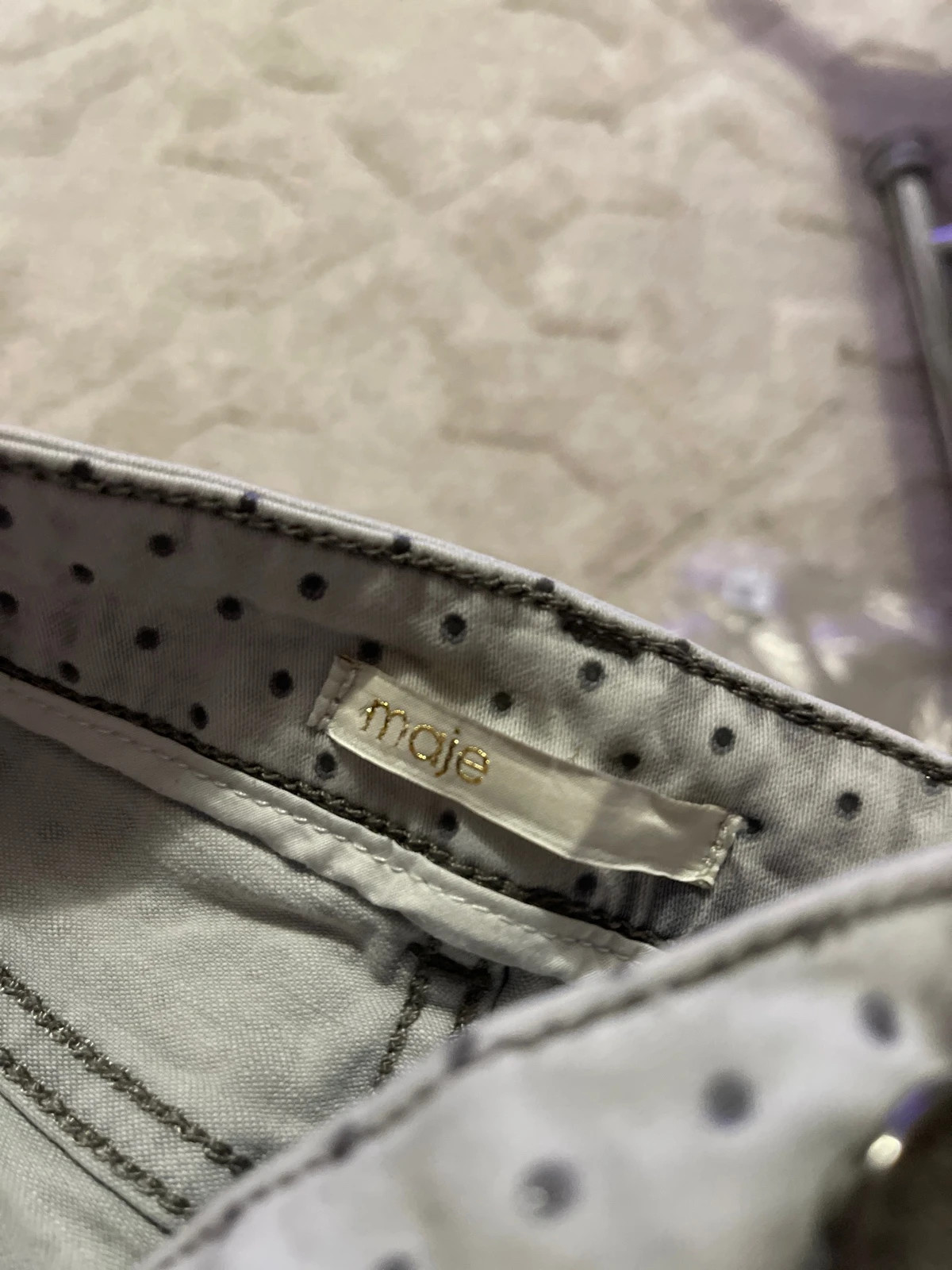🟩 jean maje – Maje – taille S / 36 / 8 4