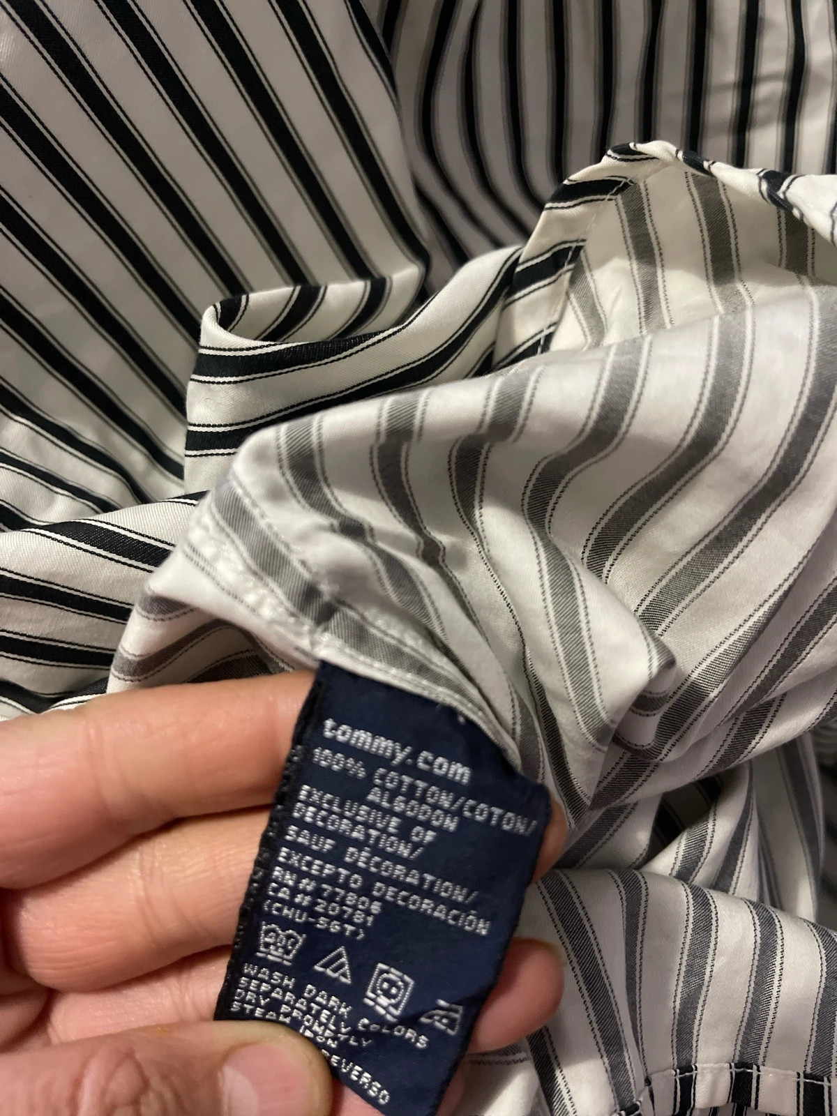 🧡 Chemise tommy Hilfiger – Tommy Hilfiger – taille S 5