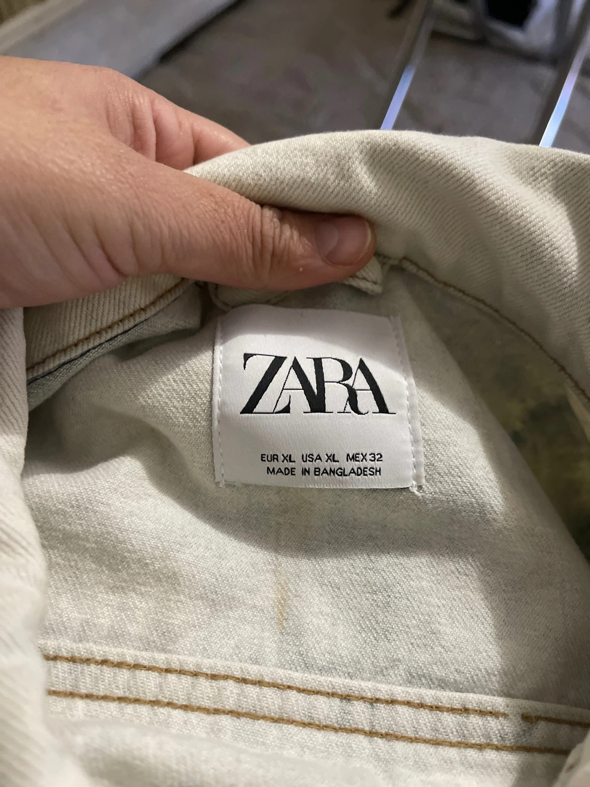 🟪 Veste jean Zara – Zara – taille XL / 42 / 14 5