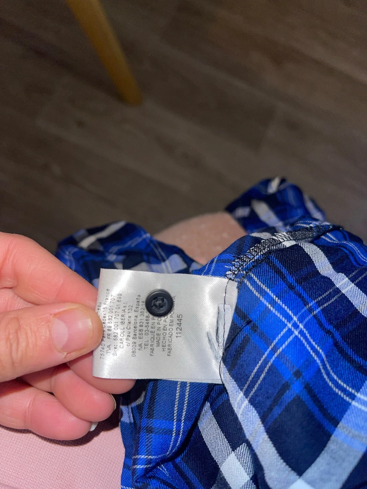 🟨 Chemise caroll – Caroll – taille S / 36 / 8 5